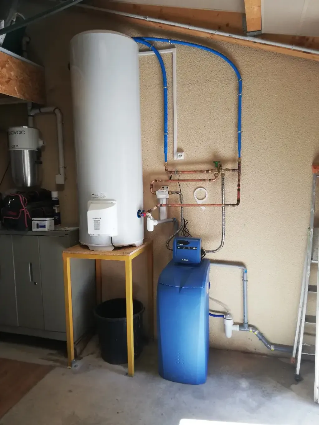 CHAUFFER JUSTE - La solution contre le calcaire - Fourniture et installation d'un adoucisseur d'eau BWT Perla à St Germain du Puch
